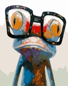 Frog with Glasses